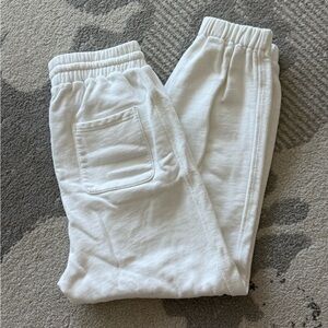 Cozy White Jogger Pants ANTS